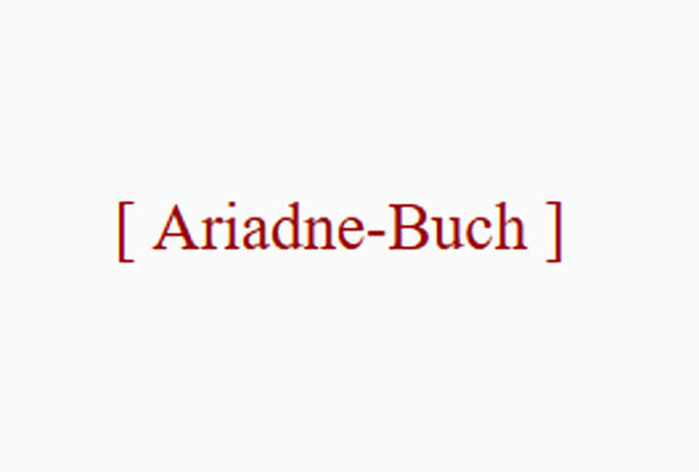 Ariadne Buch